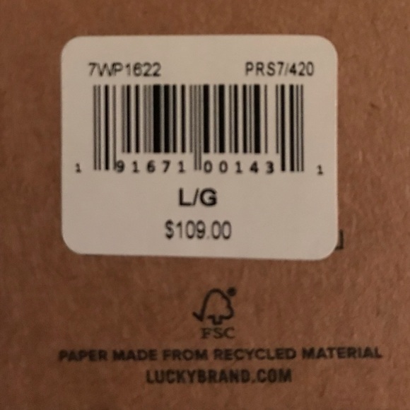 Dark Denim “Tomboy Trucker” Lucky Brand Jacket - Picture 4 of 4